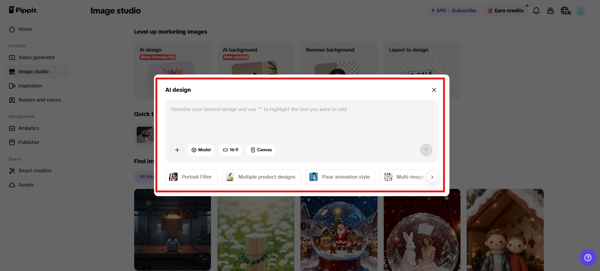 Генератор зображень на основі AI