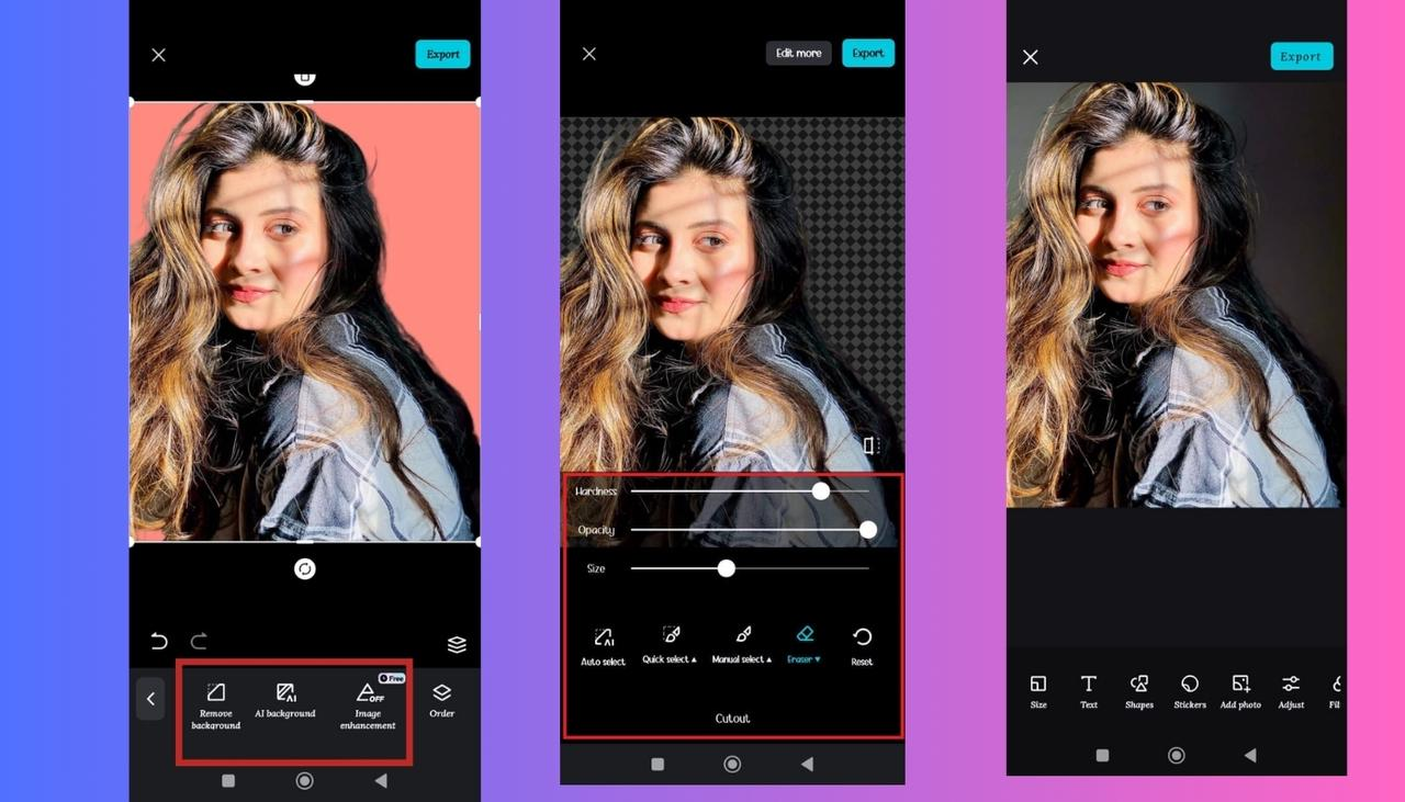 AI Features in CapCut Mobile Photo Editor