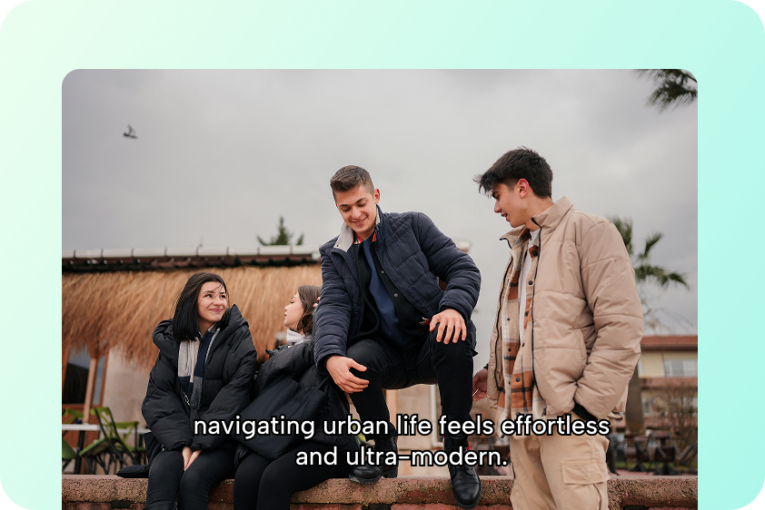 Engaging video captions