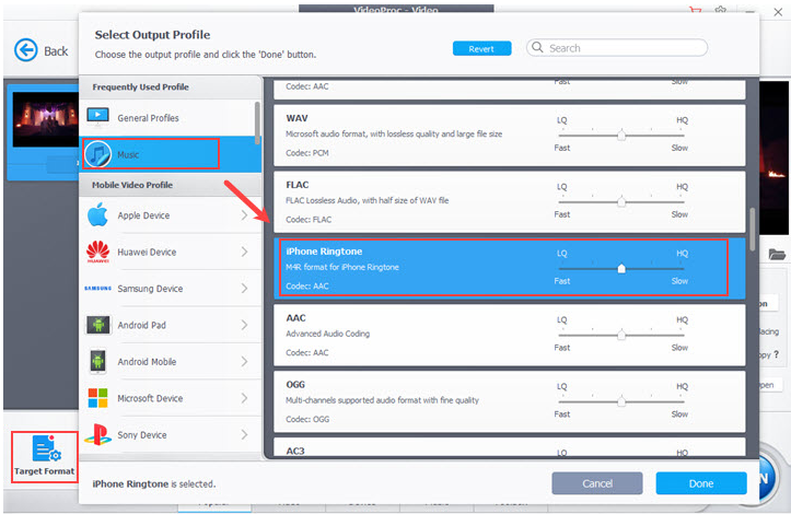Convertir el video de YouTube en tono de llamada