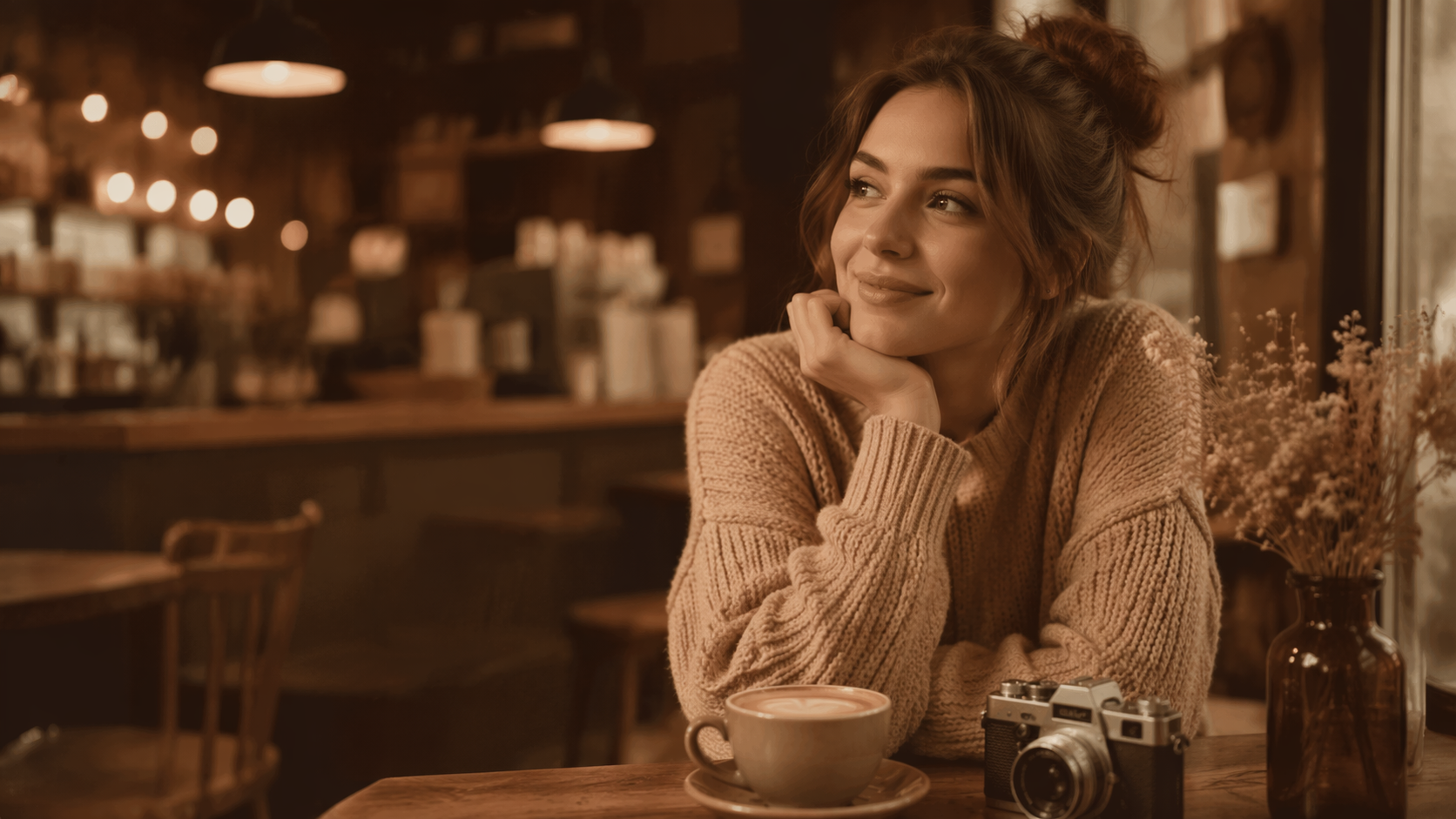 Dreamina coffee photo filter 16:9 hero image