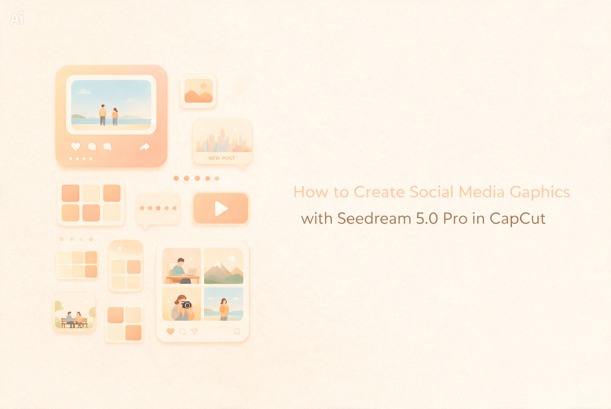 How to Create Social Media Graphics with Seedream 5.0 Pro in CapCut	