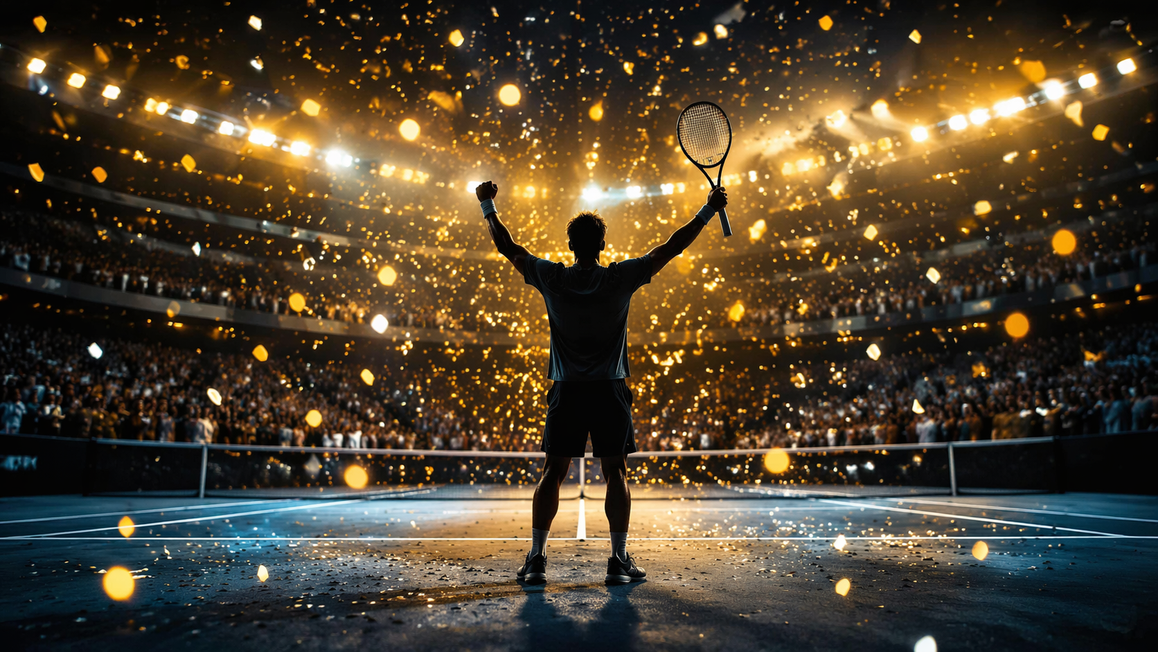 Dreamina tennis AI prompts prompt example 6: Championship Mood Board