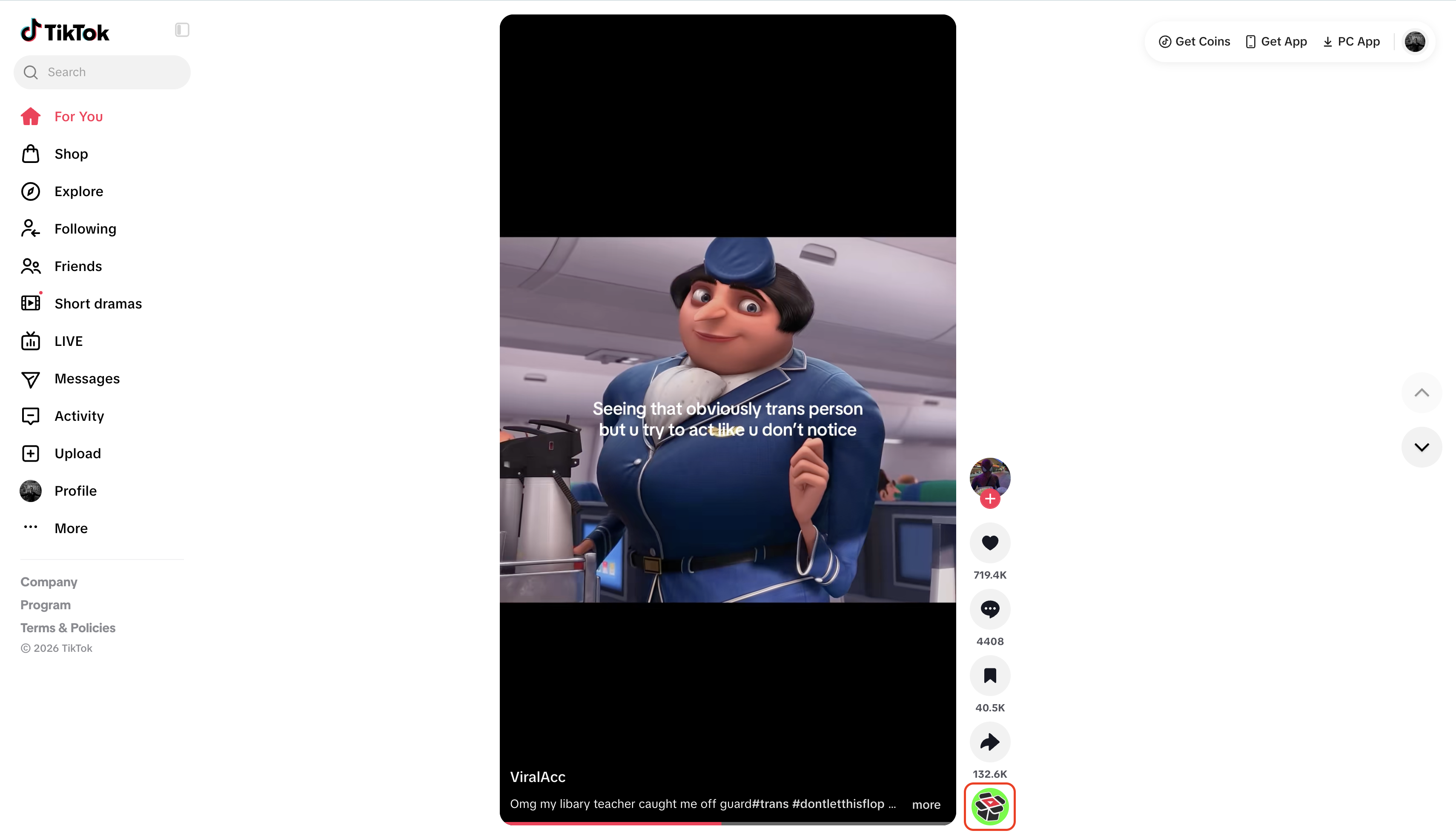 Identify recurring viral TikTok audios