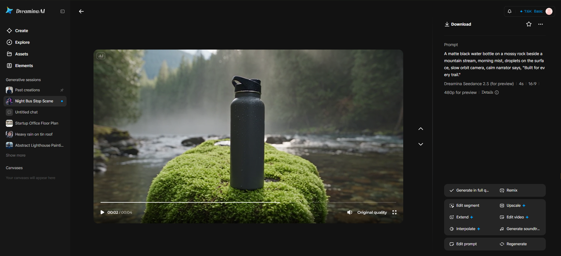 Product ad