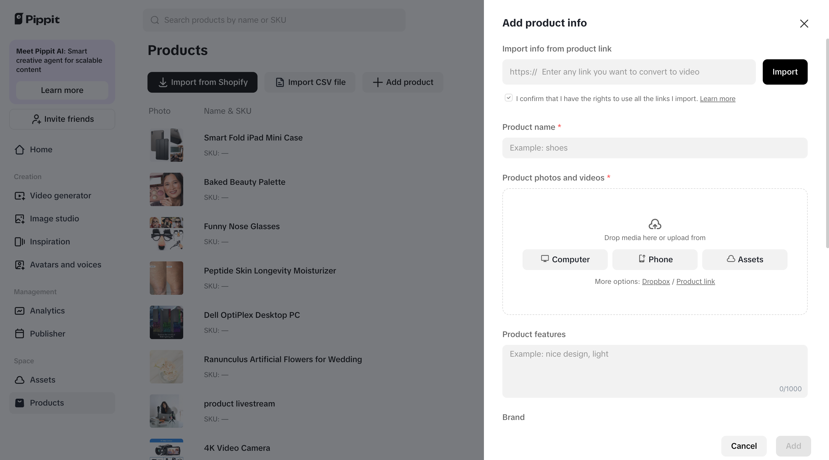 E-commerce marketplace integration