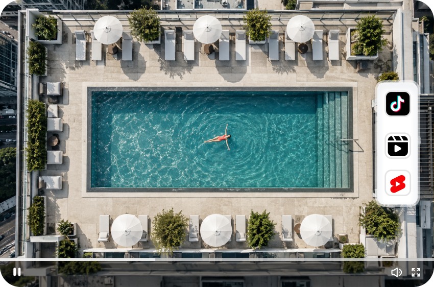 Create drone content for social media