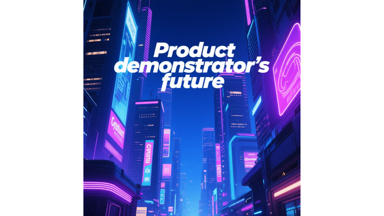 Product demonstrator's future