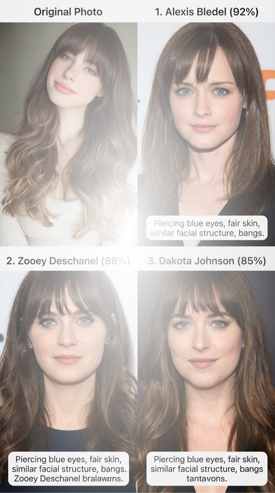 celebrity look alike finder mobile background image