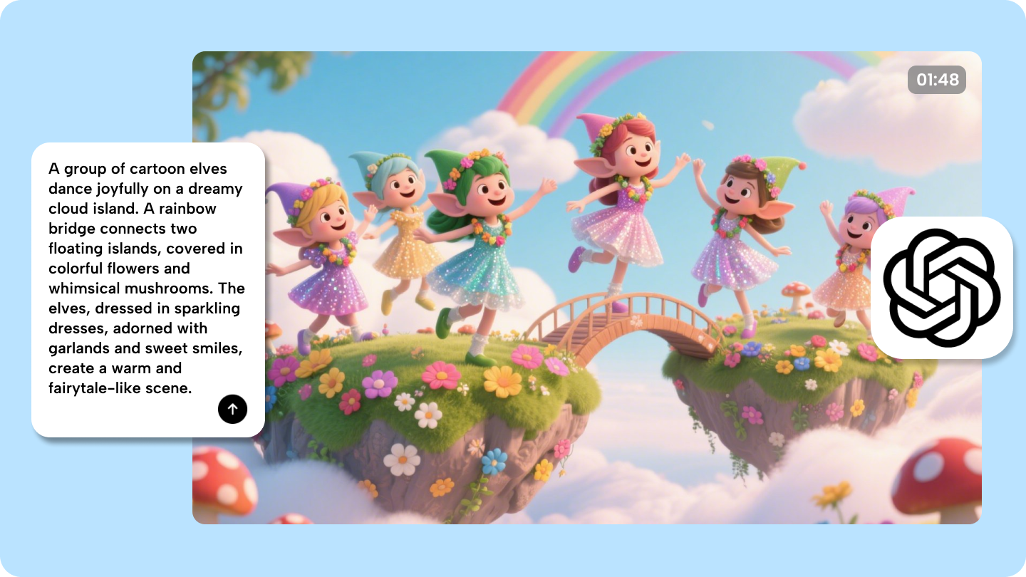 مولد الفيديو chatgpt