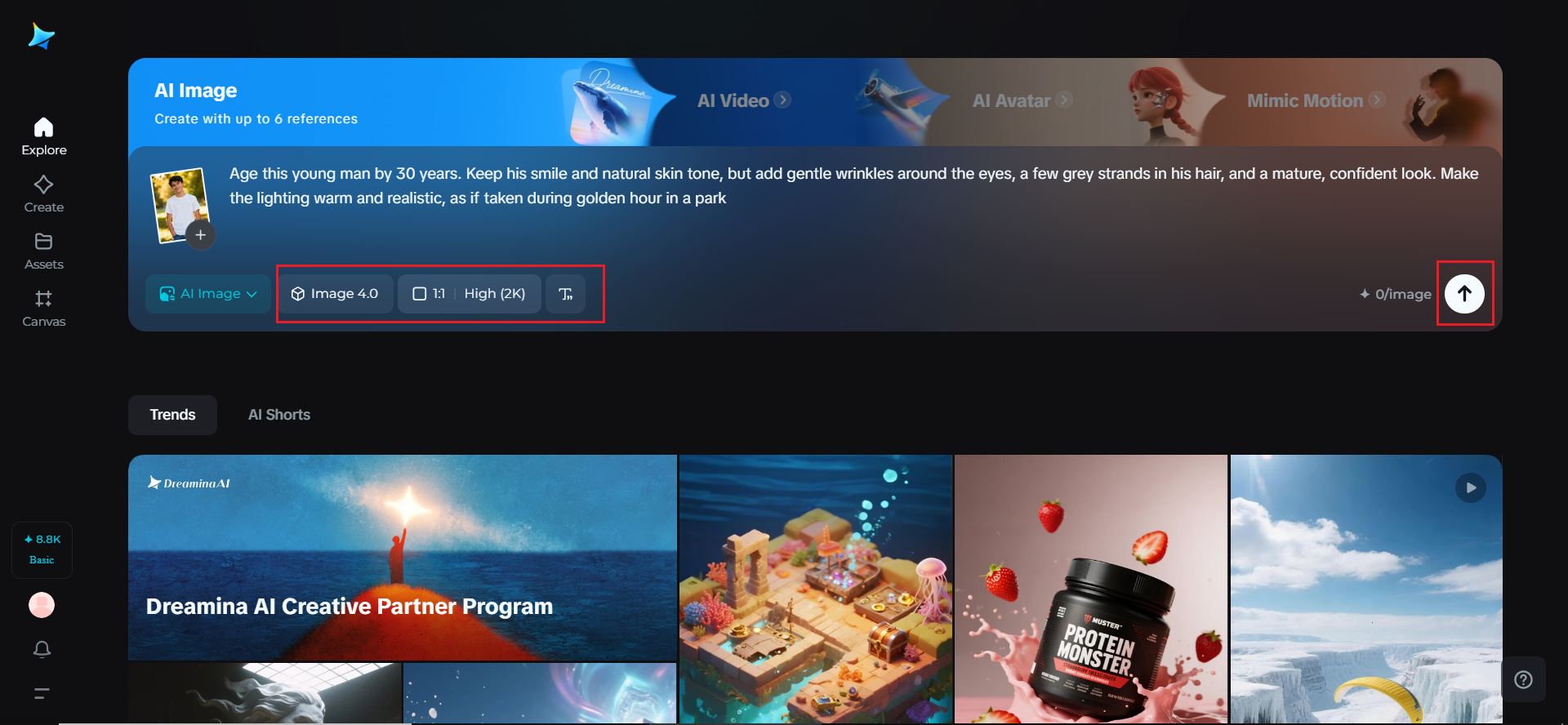 あなたの老化した顔を生成する