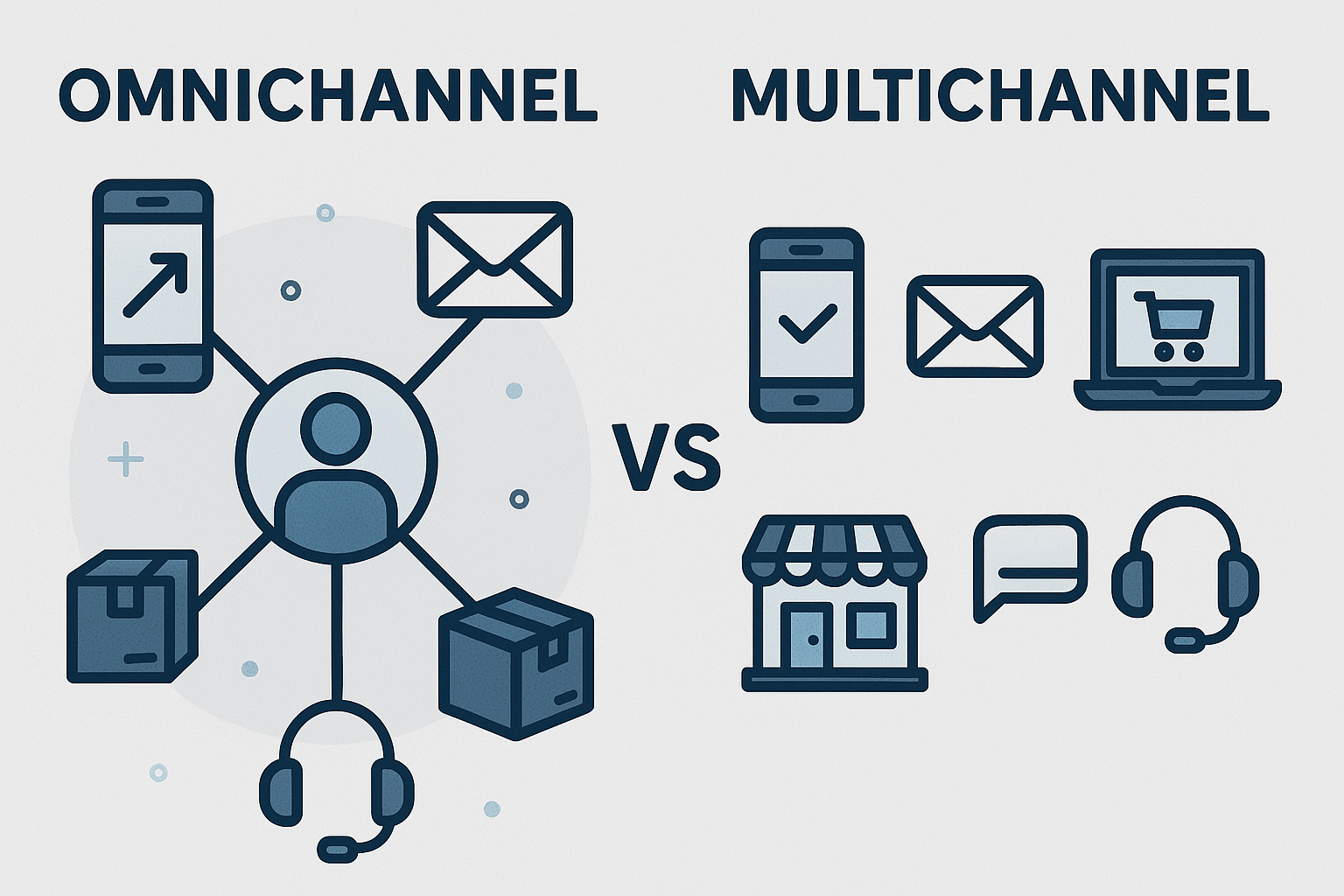 Omnichannel vs mutlichannel