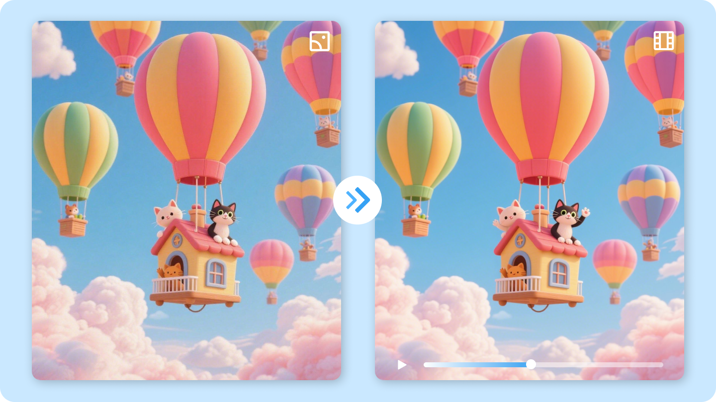 ตัวสร้างวิดีโอจากภาพด้วย AI ฟรี