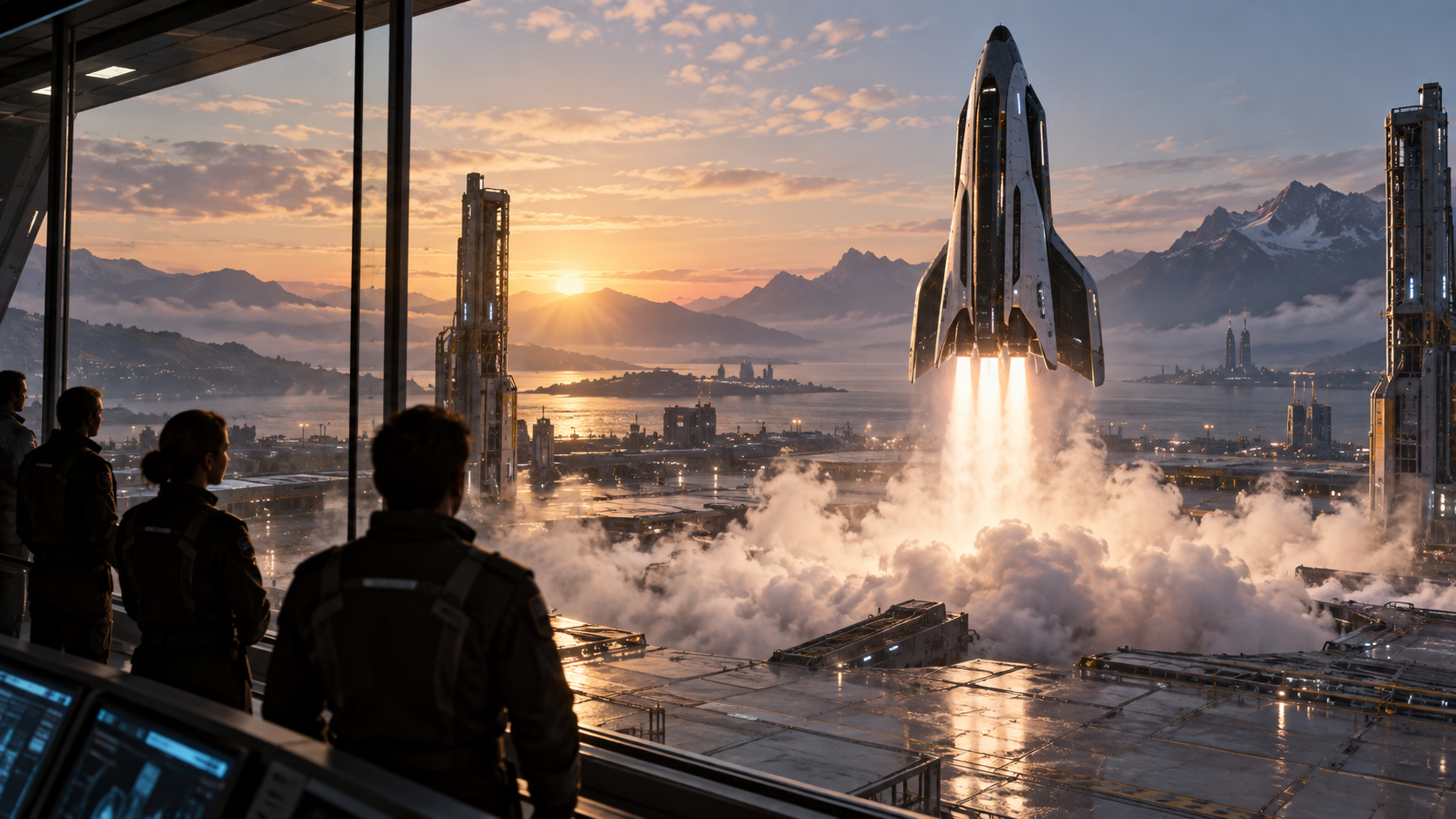 spaceship songs video: Launch Bay Rhythm