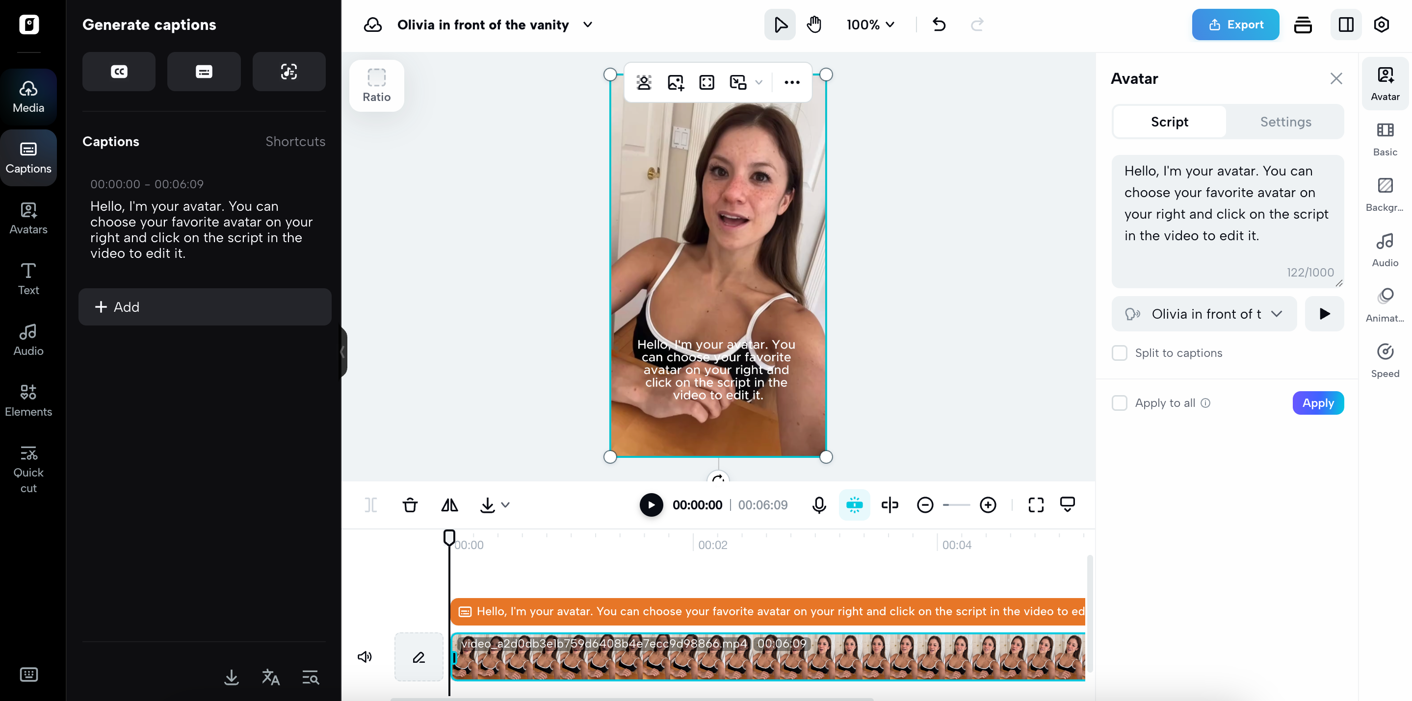 Edit your branded story video