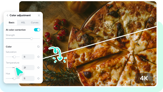 Use o Pippit para transformar vídeo em 4K com IA