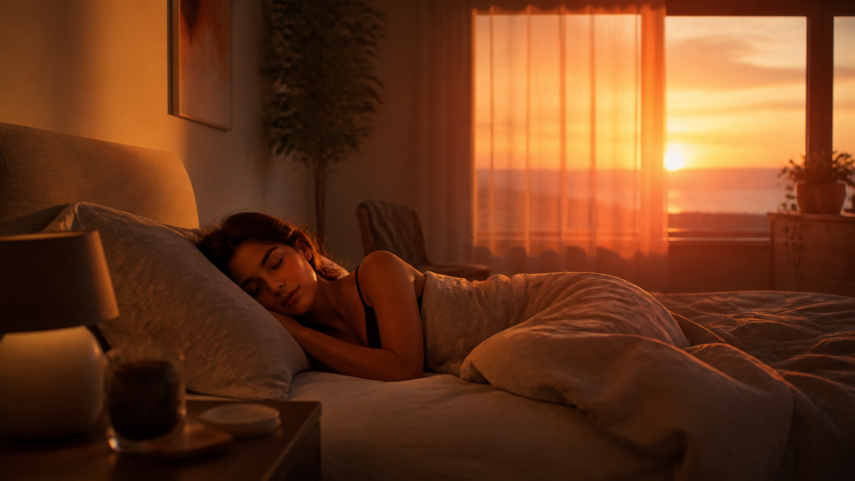 Cozy Travel Sleep Scene Prompt-Beispiel