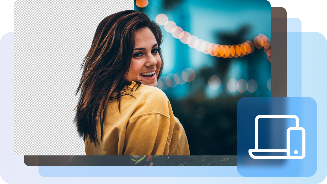 Remove background from the image on any device