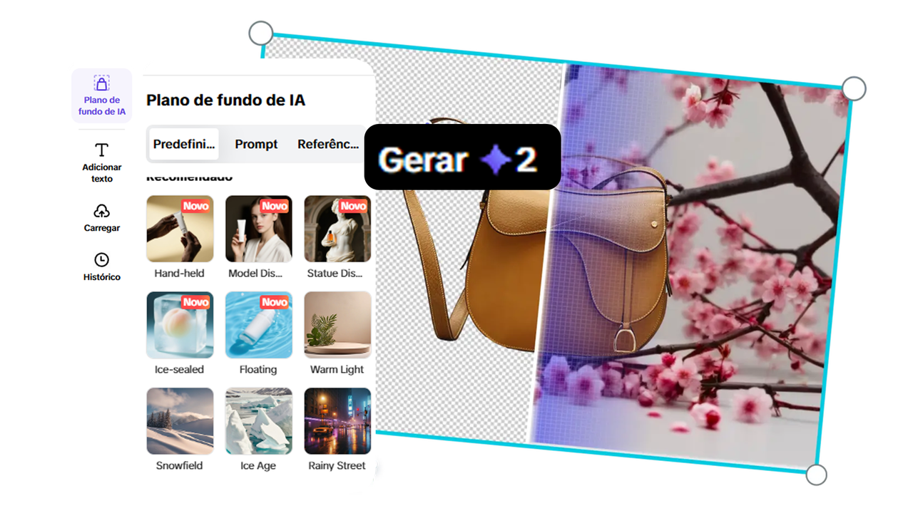 Gerador de fundo ai
