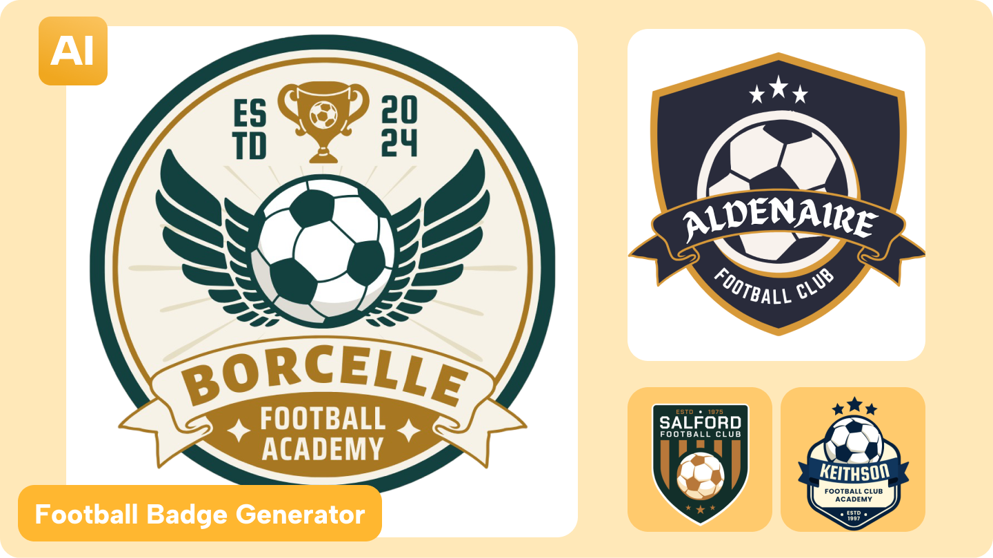 Football badge creator