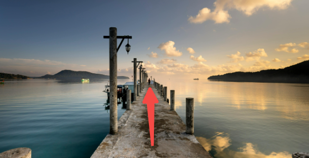 Leading lines in photography