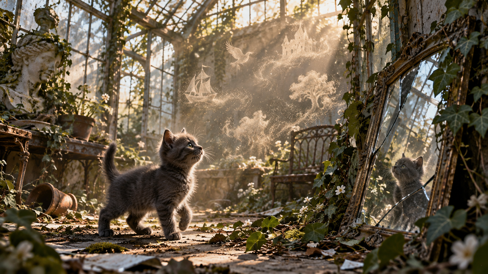 OMBRA AI movie: Greenhouse of Fading Memories