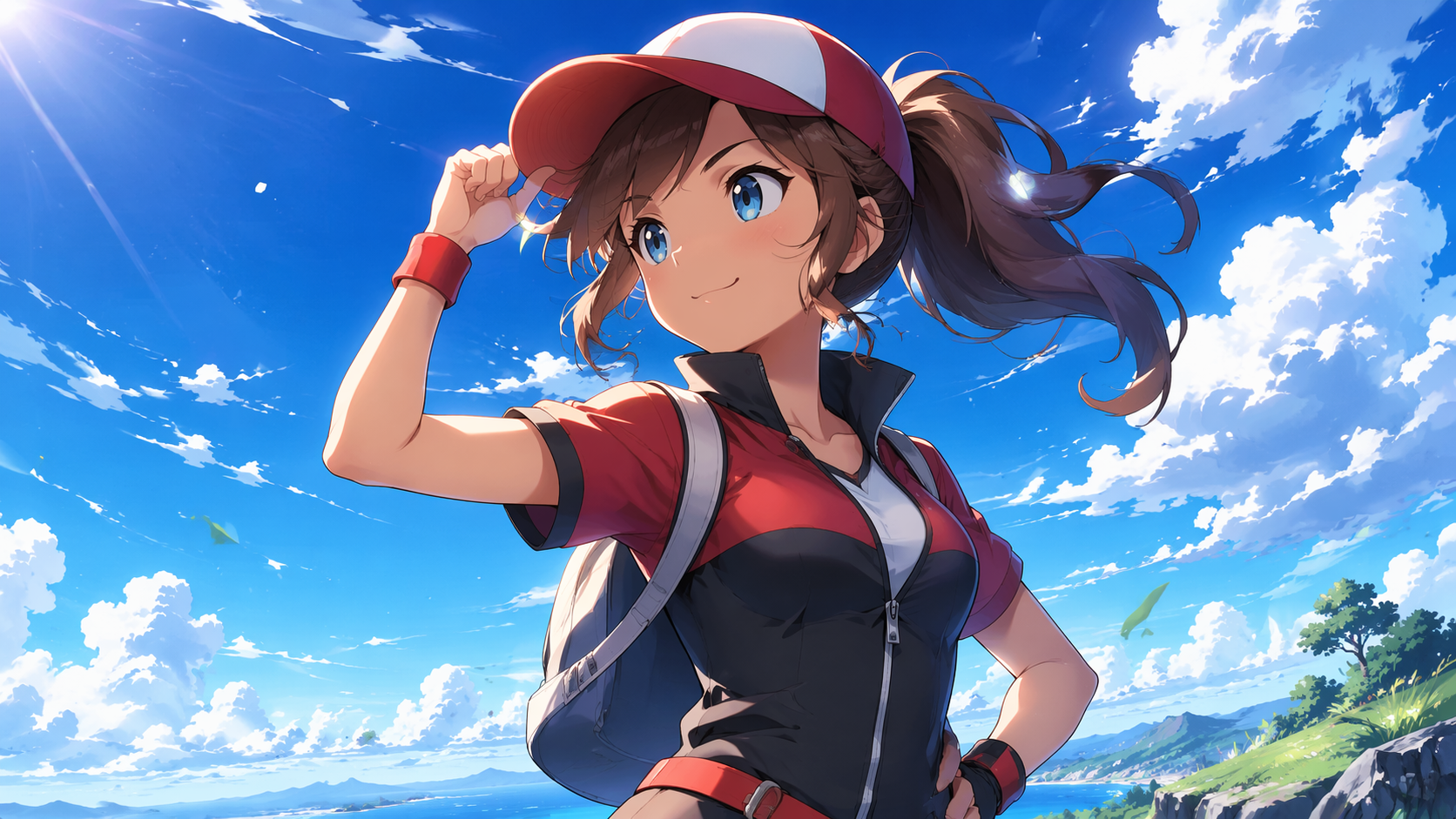 ドリミナのポケモントレーナーフィルタープロンプトの例3:ソーシャル対応のポケモントレーナーフィルターの編集