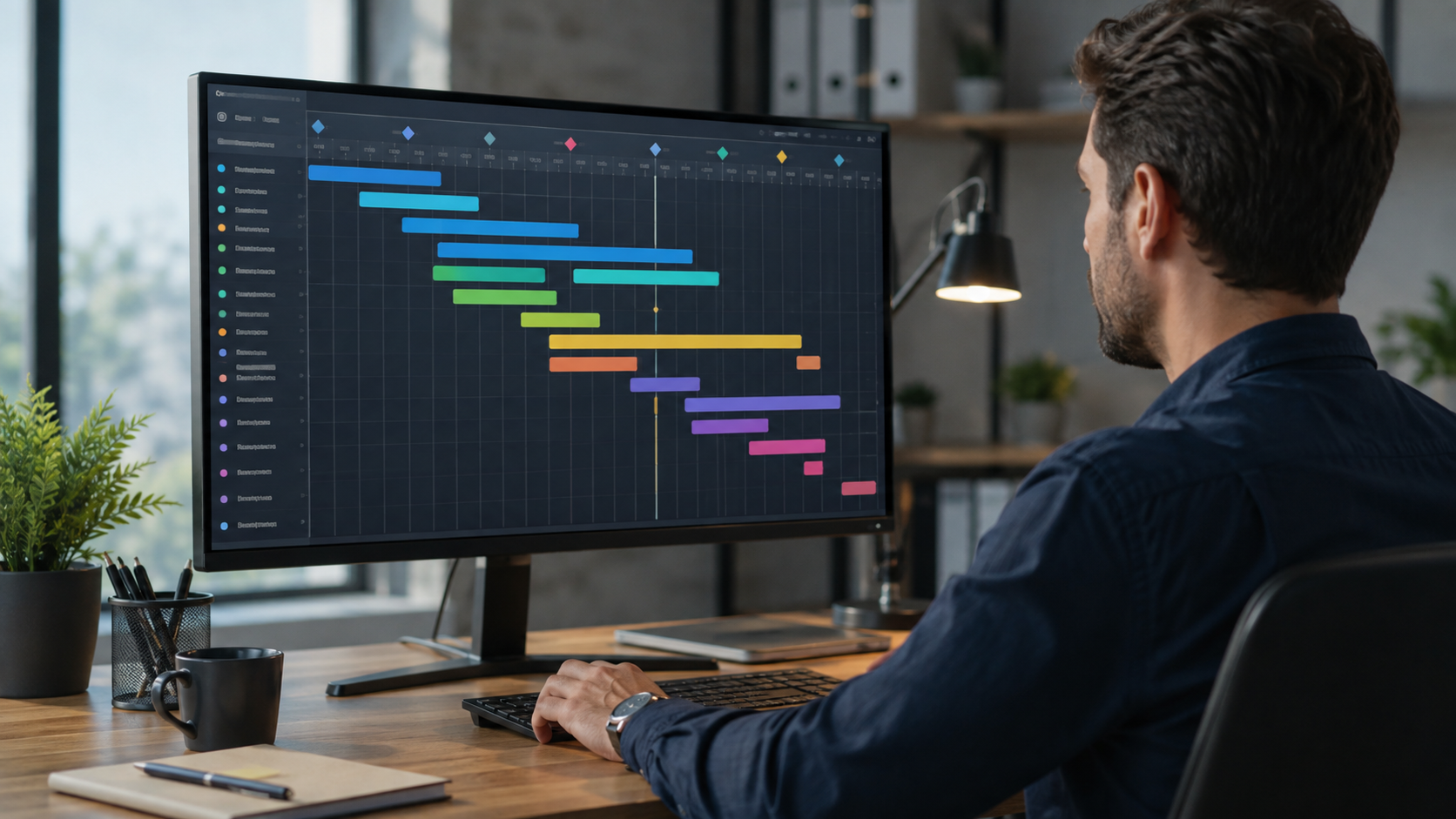 Gantt Chart Template cover