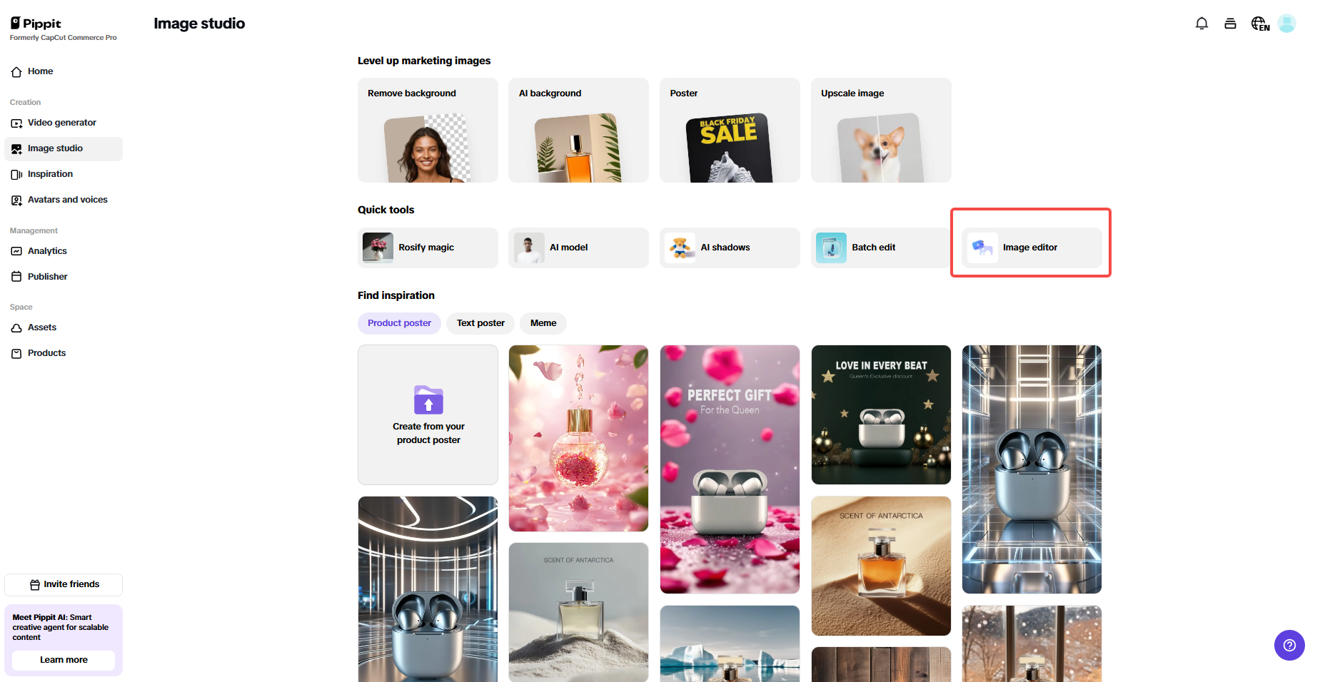 AI-powered image masking