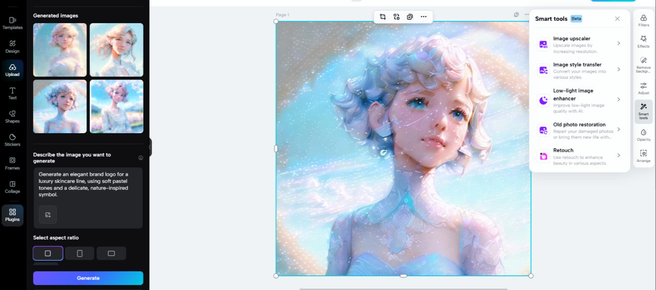 High-resolution, scalable Logos