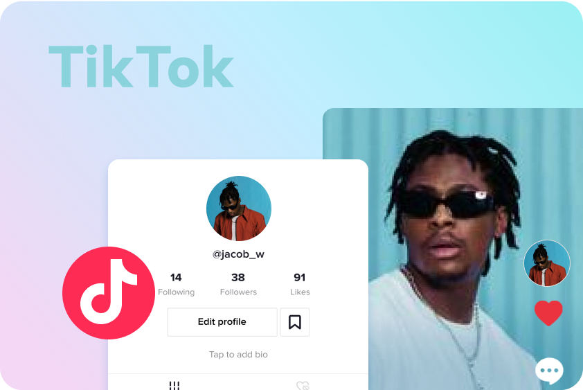 Online videó készítő TikTok videókhoz
