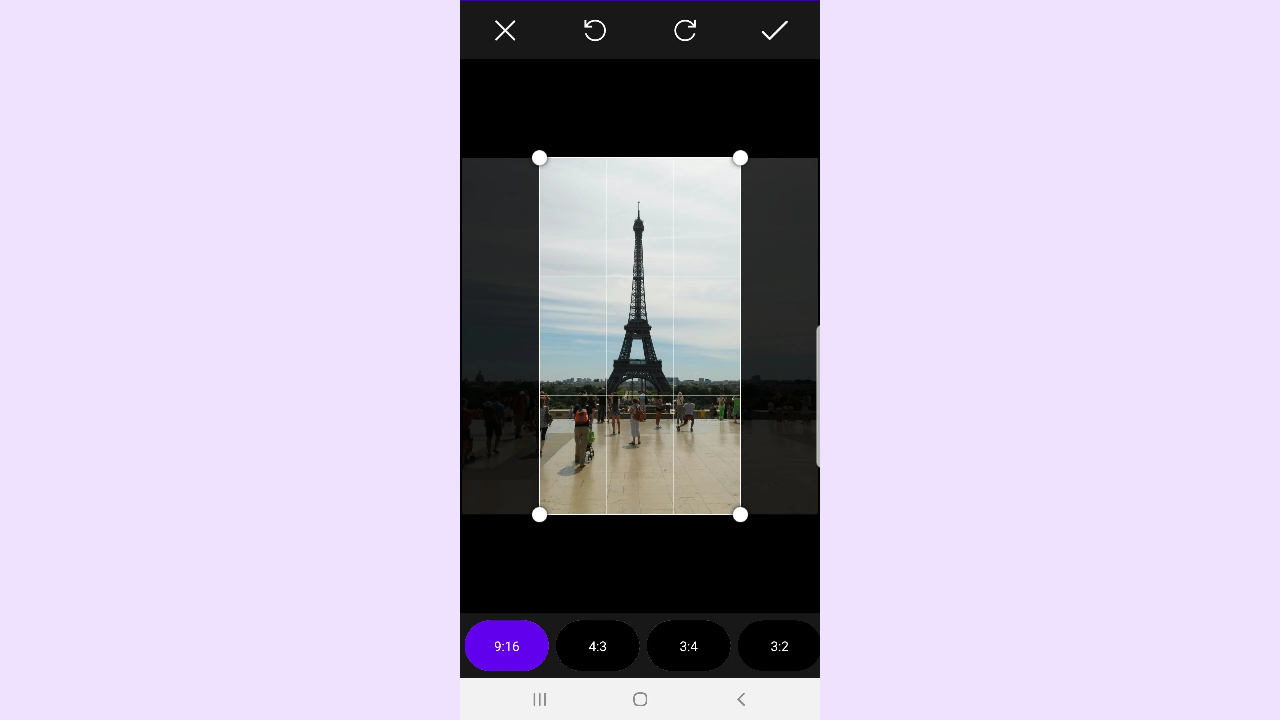 Afbeelding Bijsnijden – Foto Bewerken App