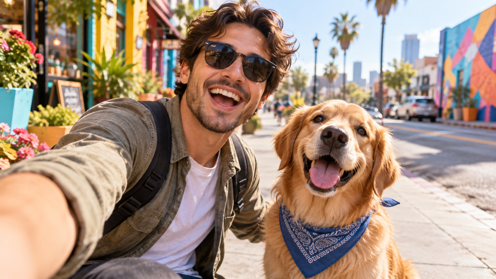 Pet Meme Street Vlog Video hero image created for Dreamina