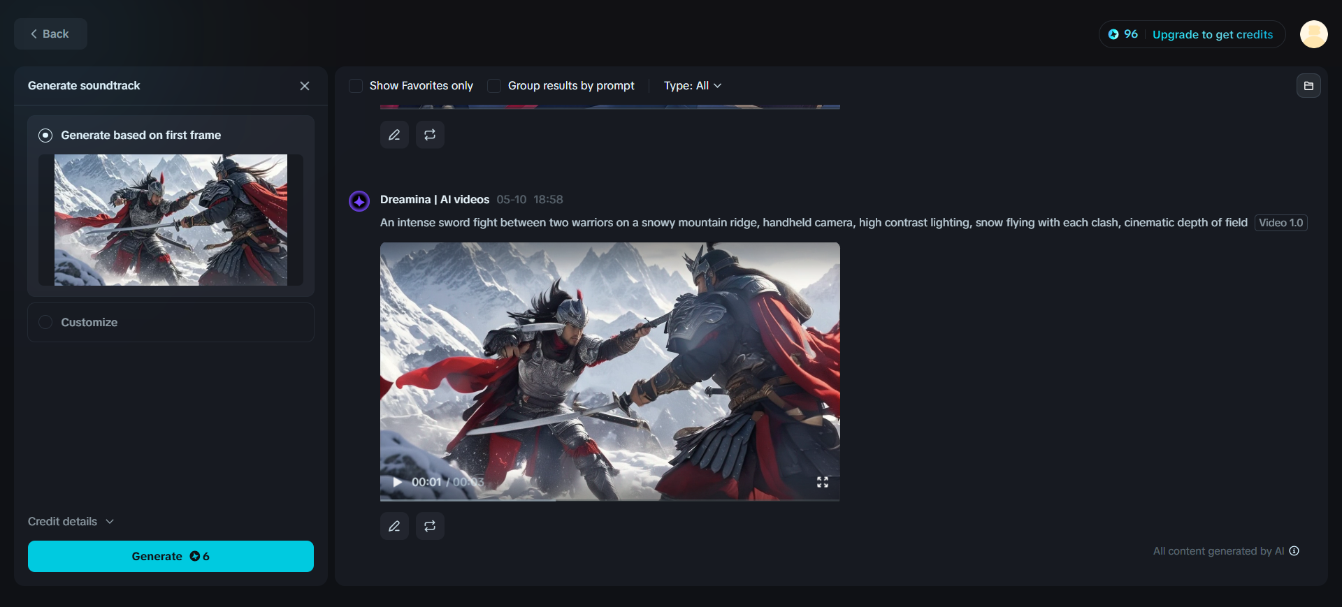 ai generate movie
