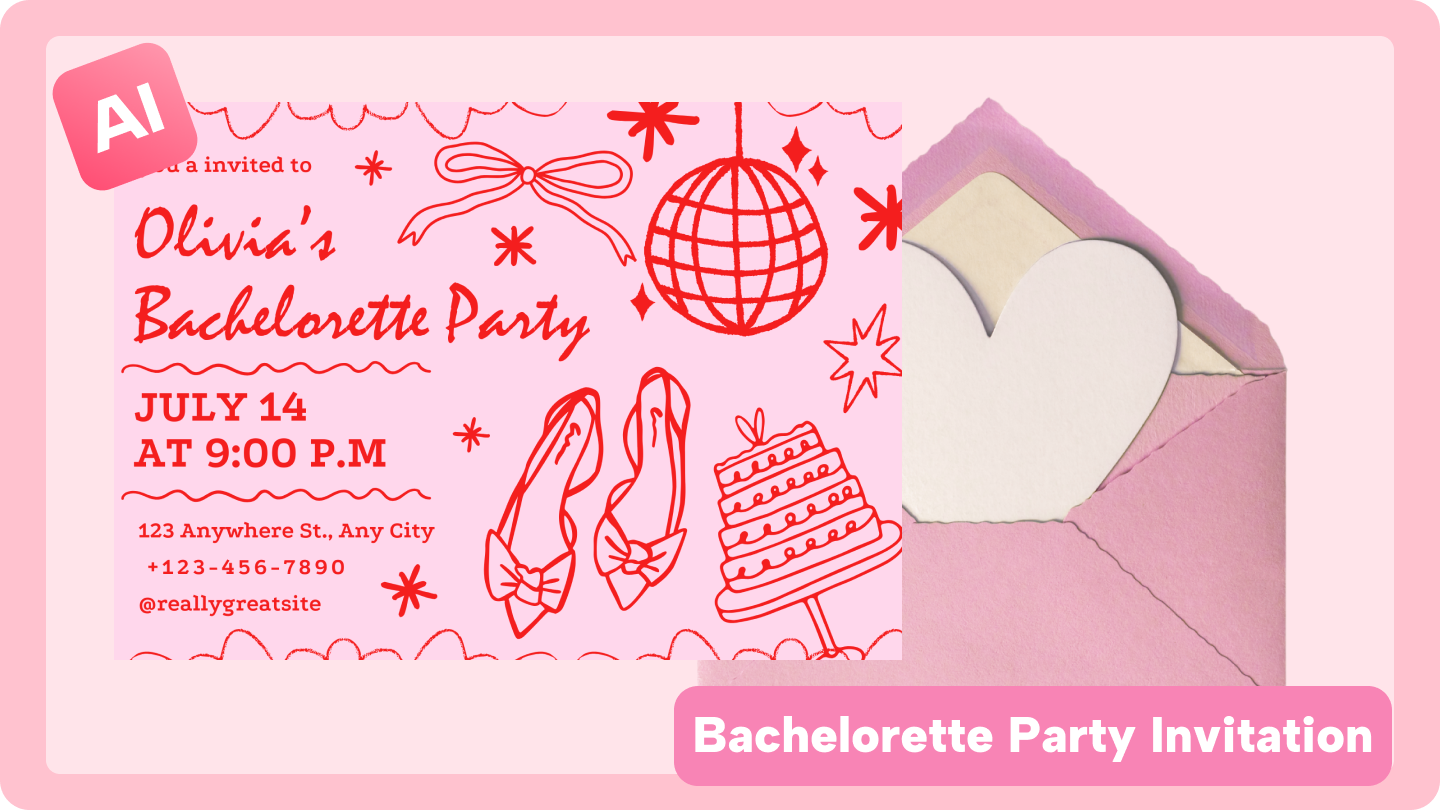 spinster party invitation