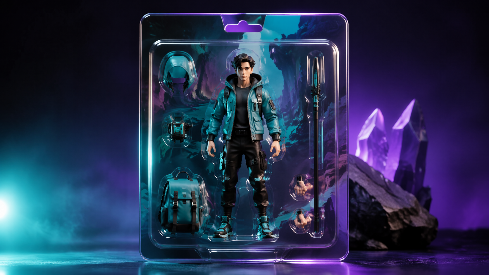 AI Action Figure step two generated options