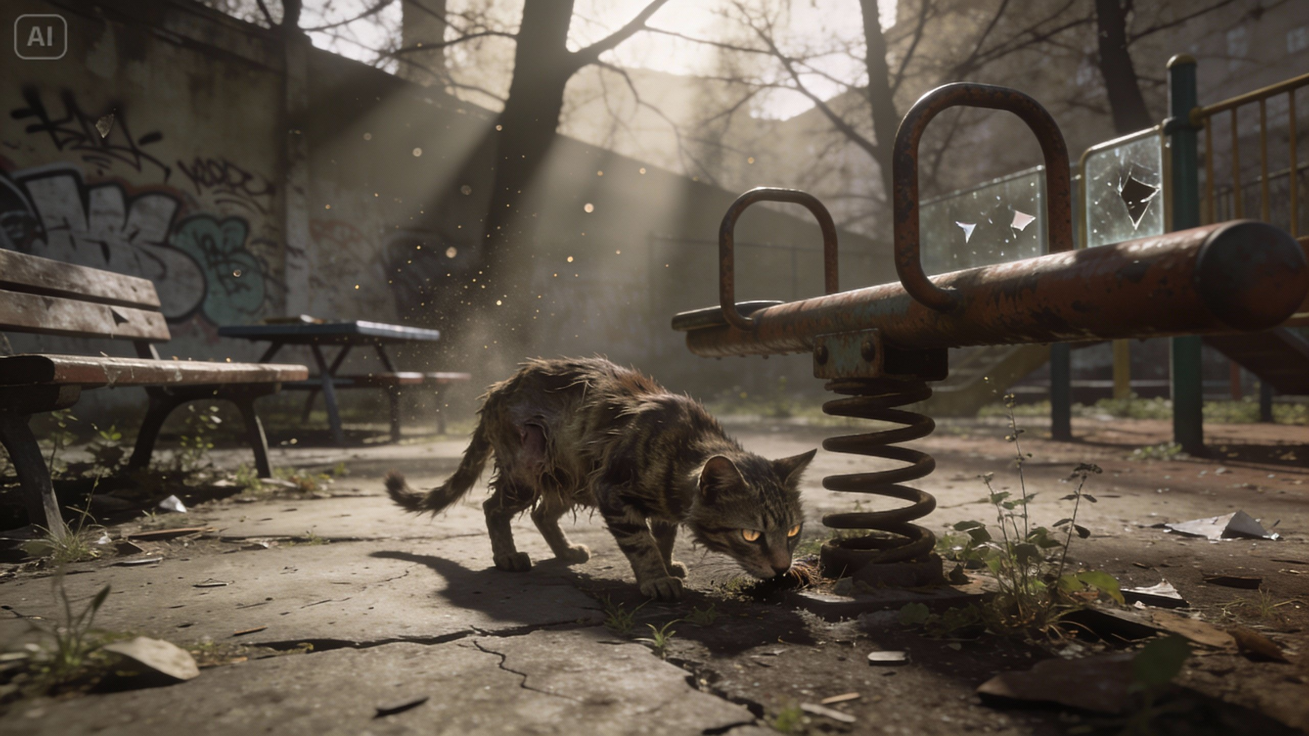 Abandoned pets
