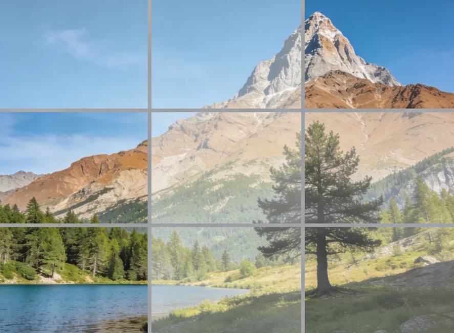 Die Drittelregel in der Fotografie