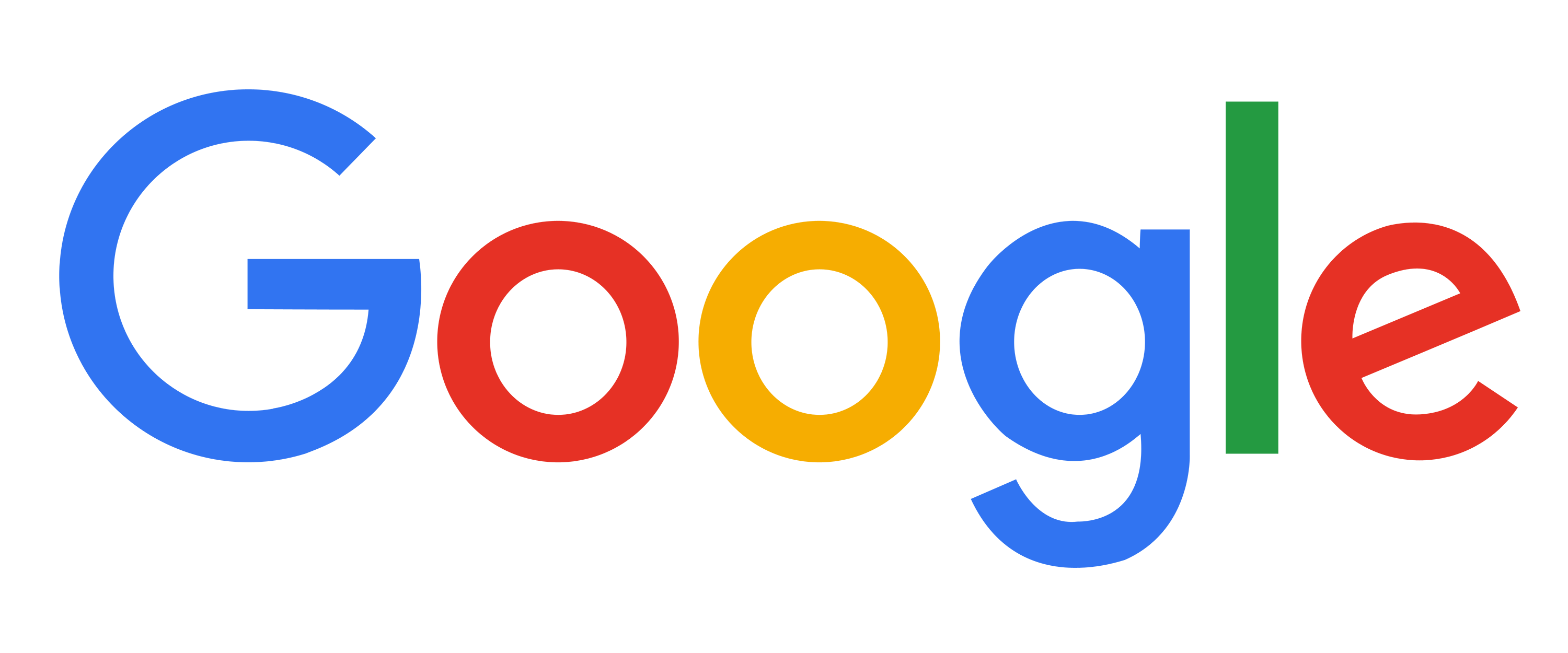 Google logo oferece tipografia geométrica limpa