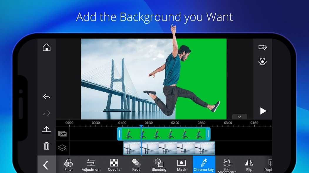 PowerDirector interface