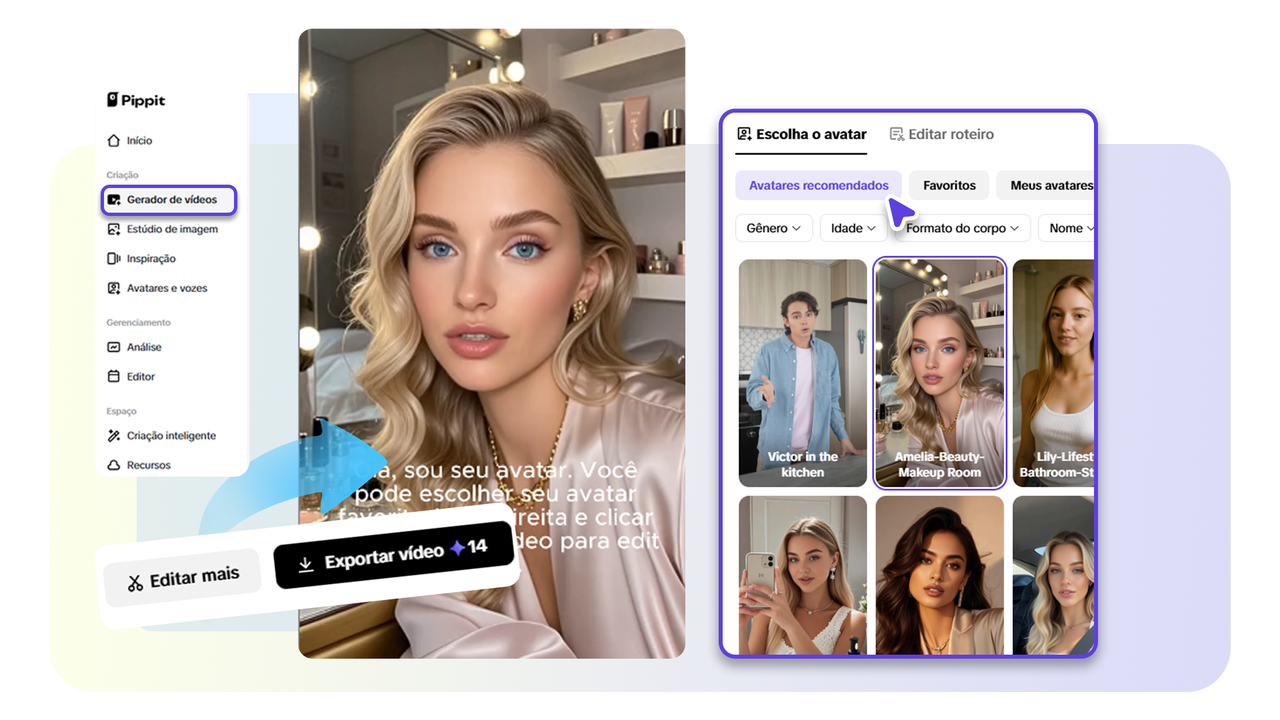 Como criar vídeo de anúncio com IA