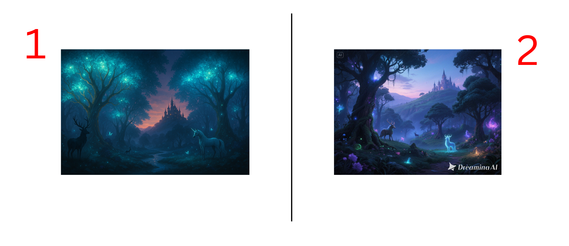 ChatGPT 4o model vs Dreamina Seedream 3.0 Fantasy illustration