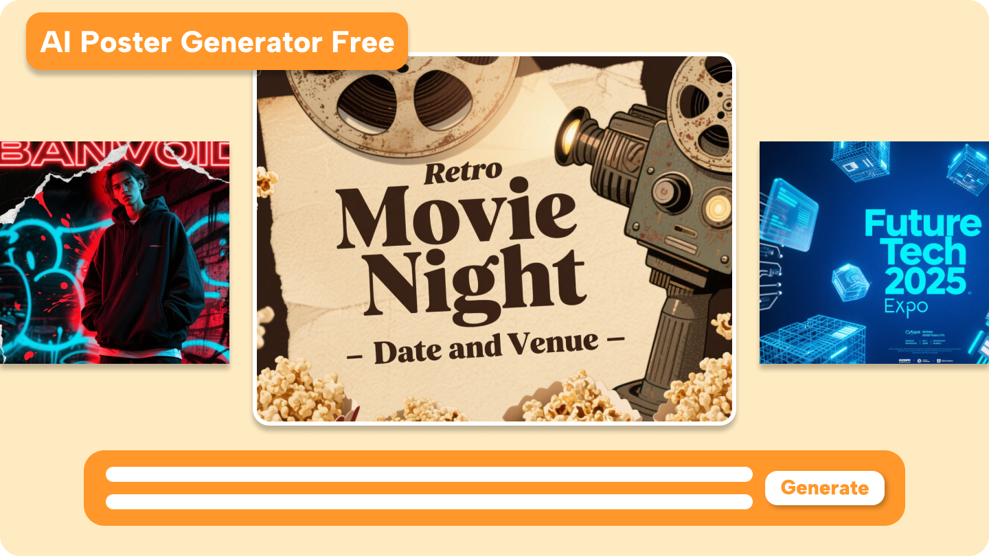 gerador de pôsteres com IA gratuito