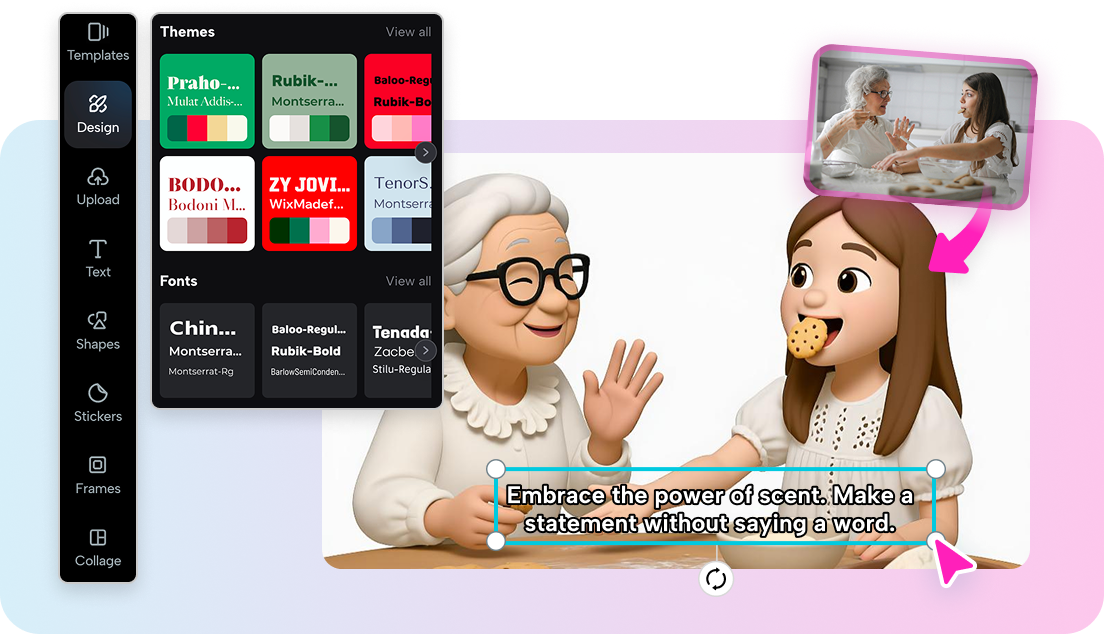 เครื่องมือลบพื้นหลังอีโมจิใน Pippit