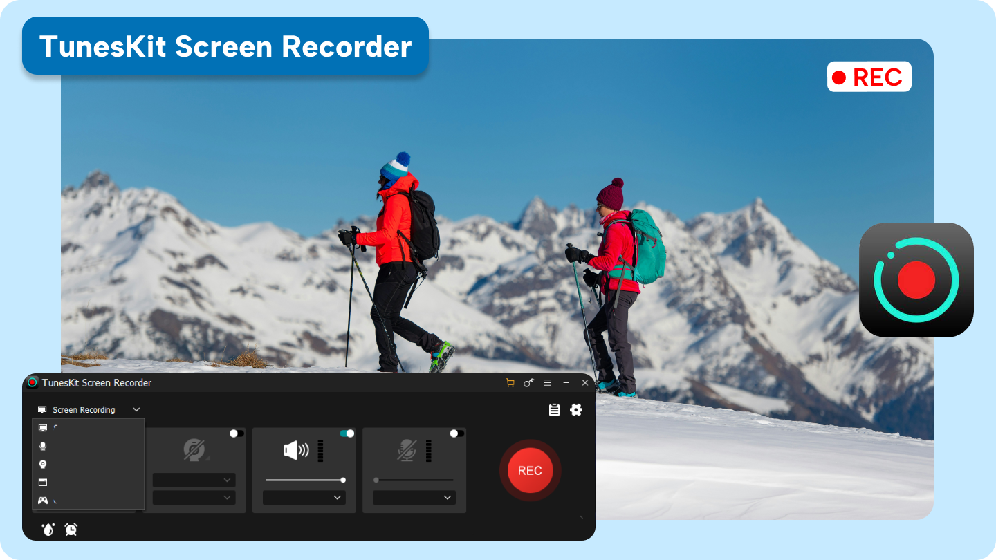 tuneskit screen recorder