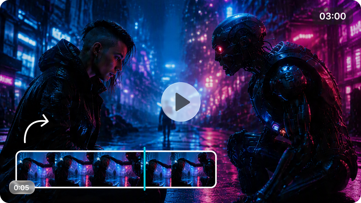 Reach full scene length with ultra-long generation