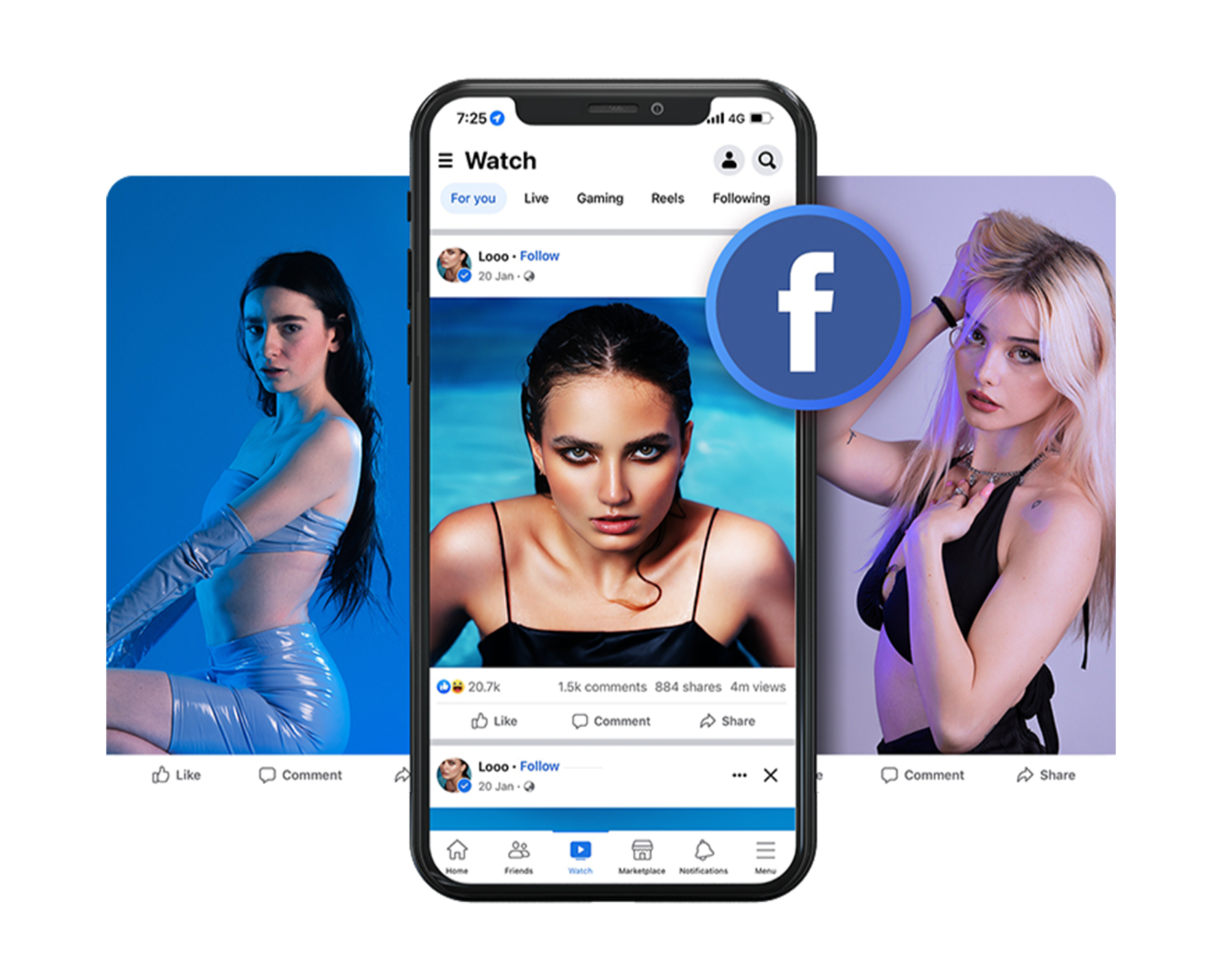 Buat Foto Sampul Facebook