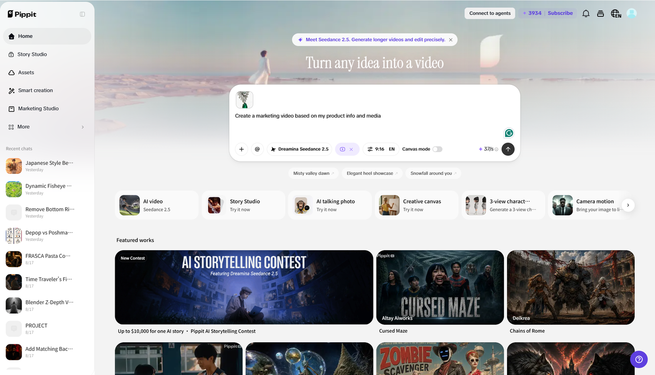 Describe your content on the homepage