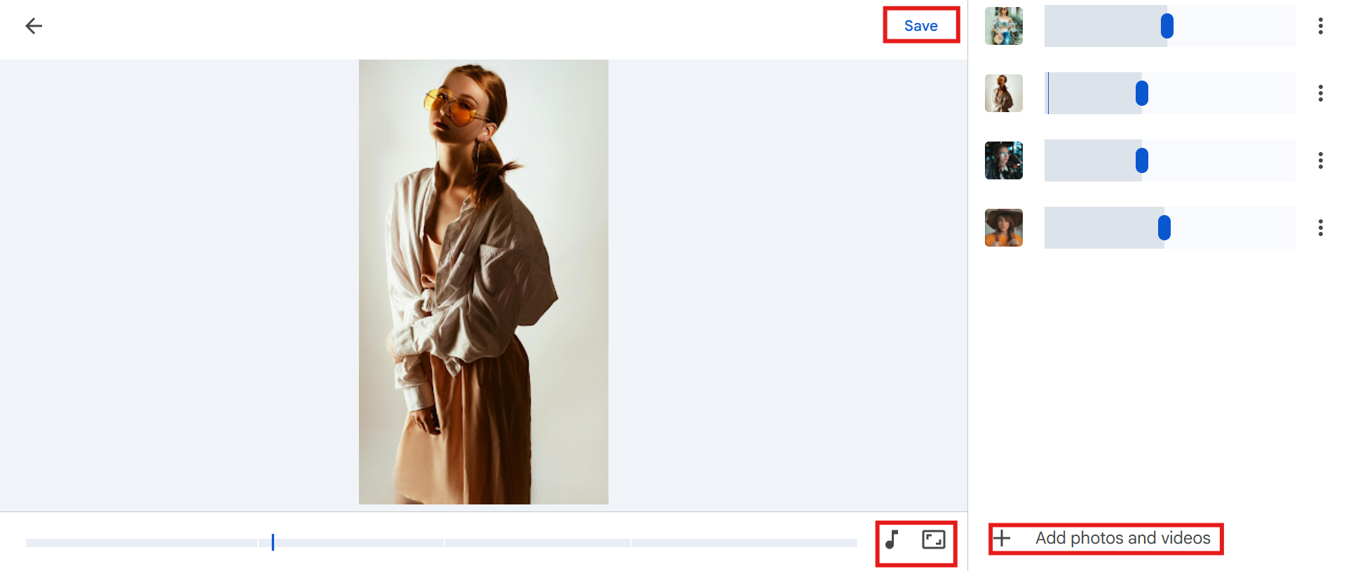 Modifier et enregistrer