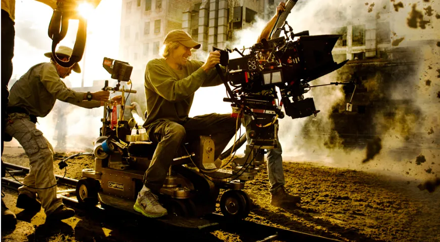 Dolly camera movement example in filmmaking